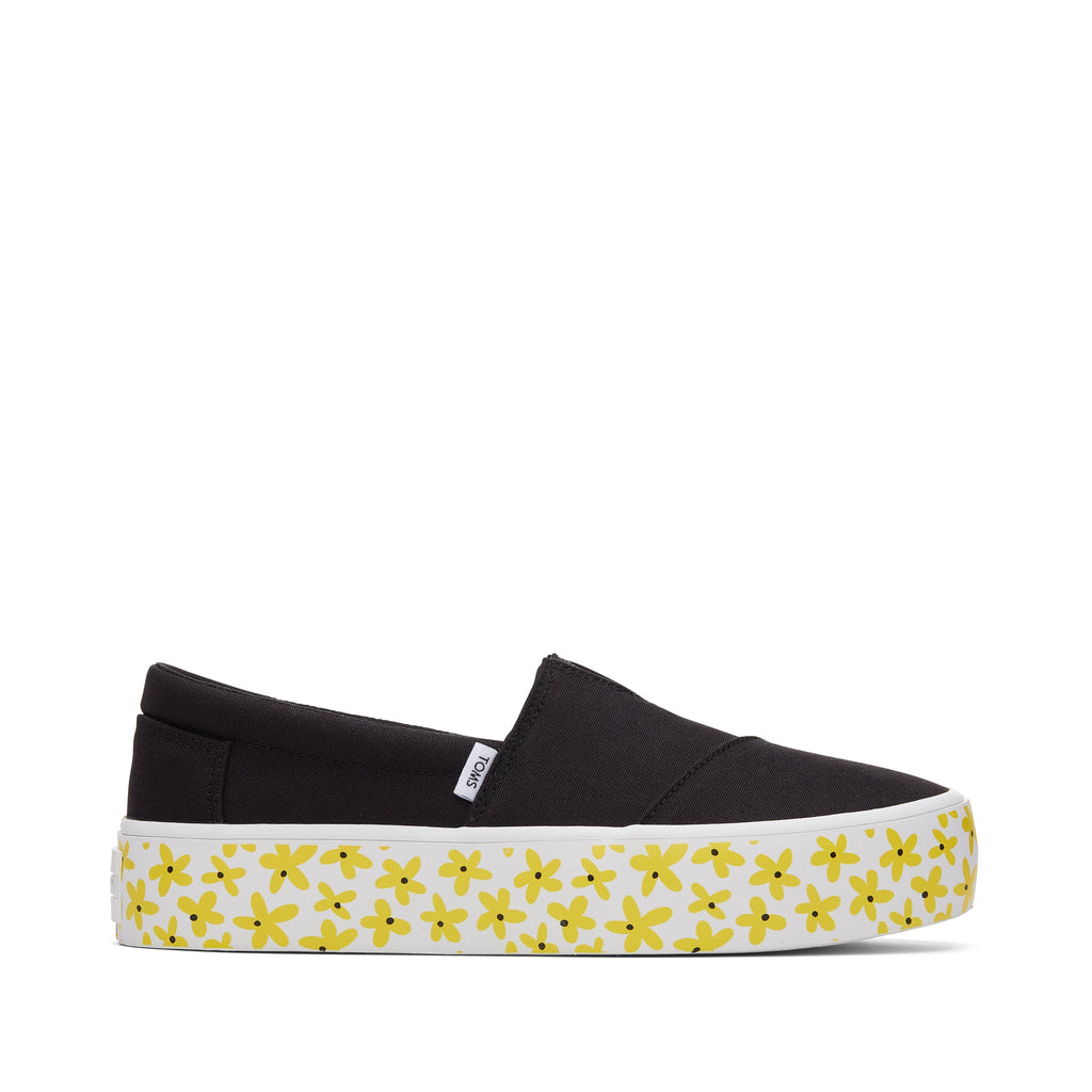 Fenix Platform Black Daisies Side View