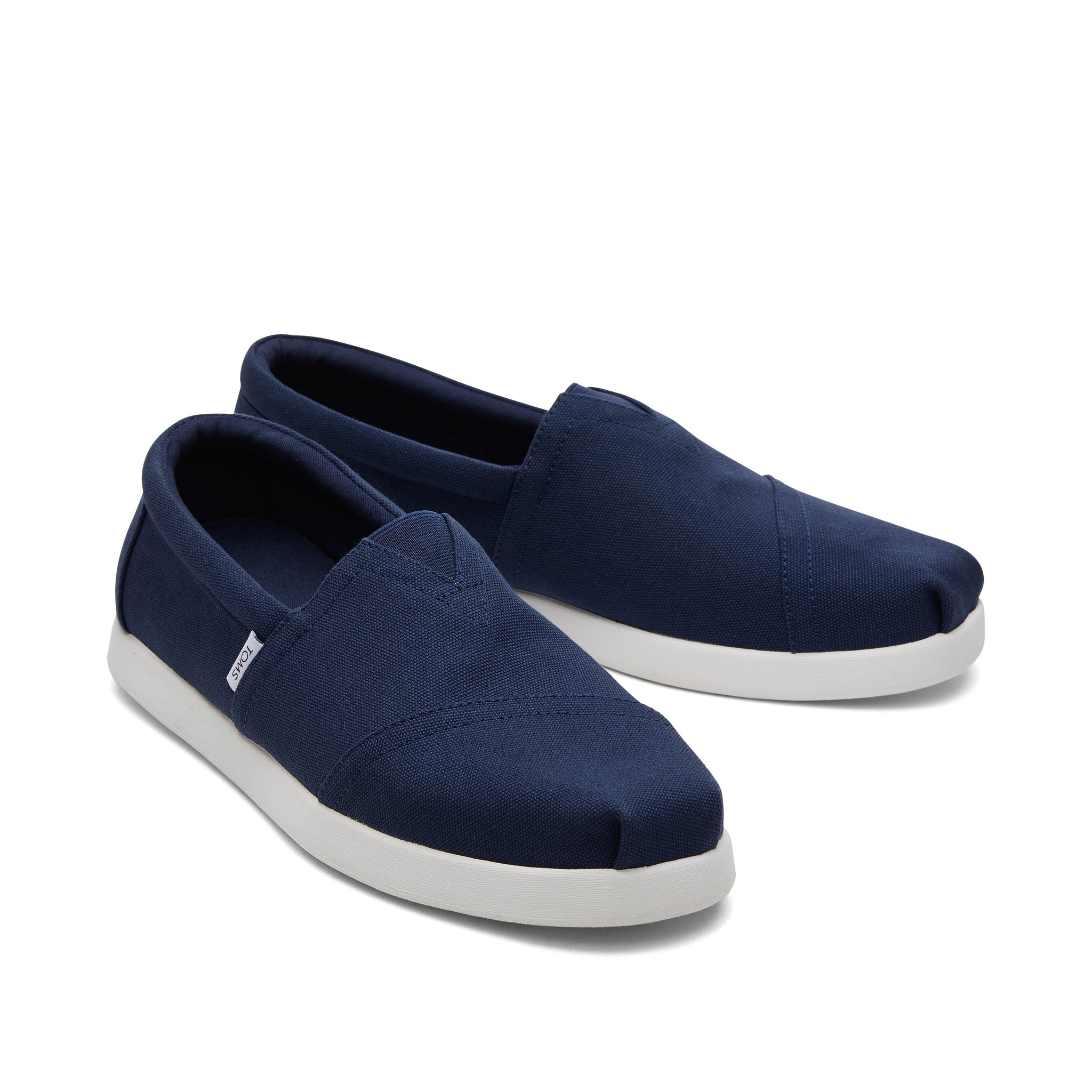 Alp Fwd Navy Recycled Cotton Canvas Front View