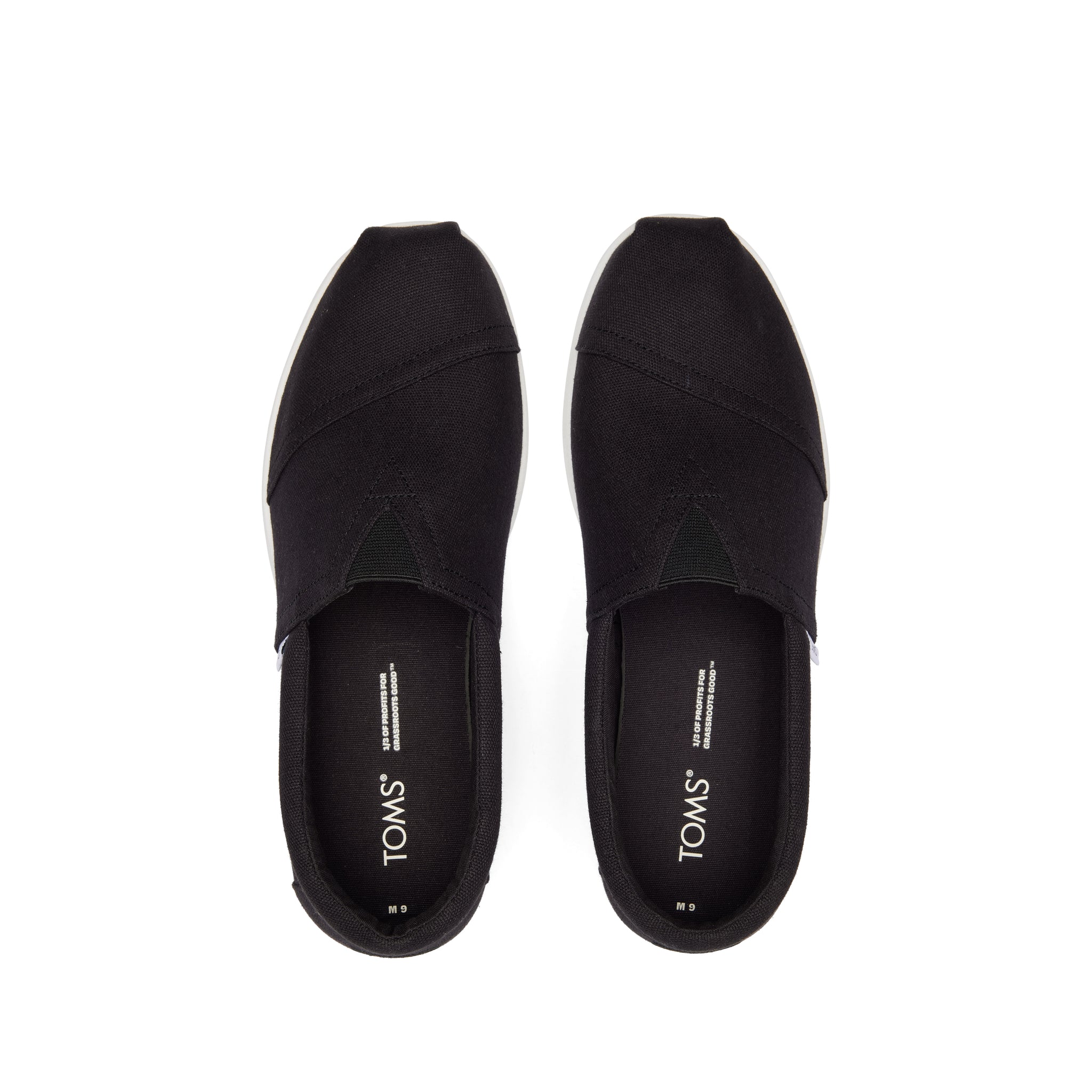 Alp Fwd Black Recycled Cotton Canvas Top View