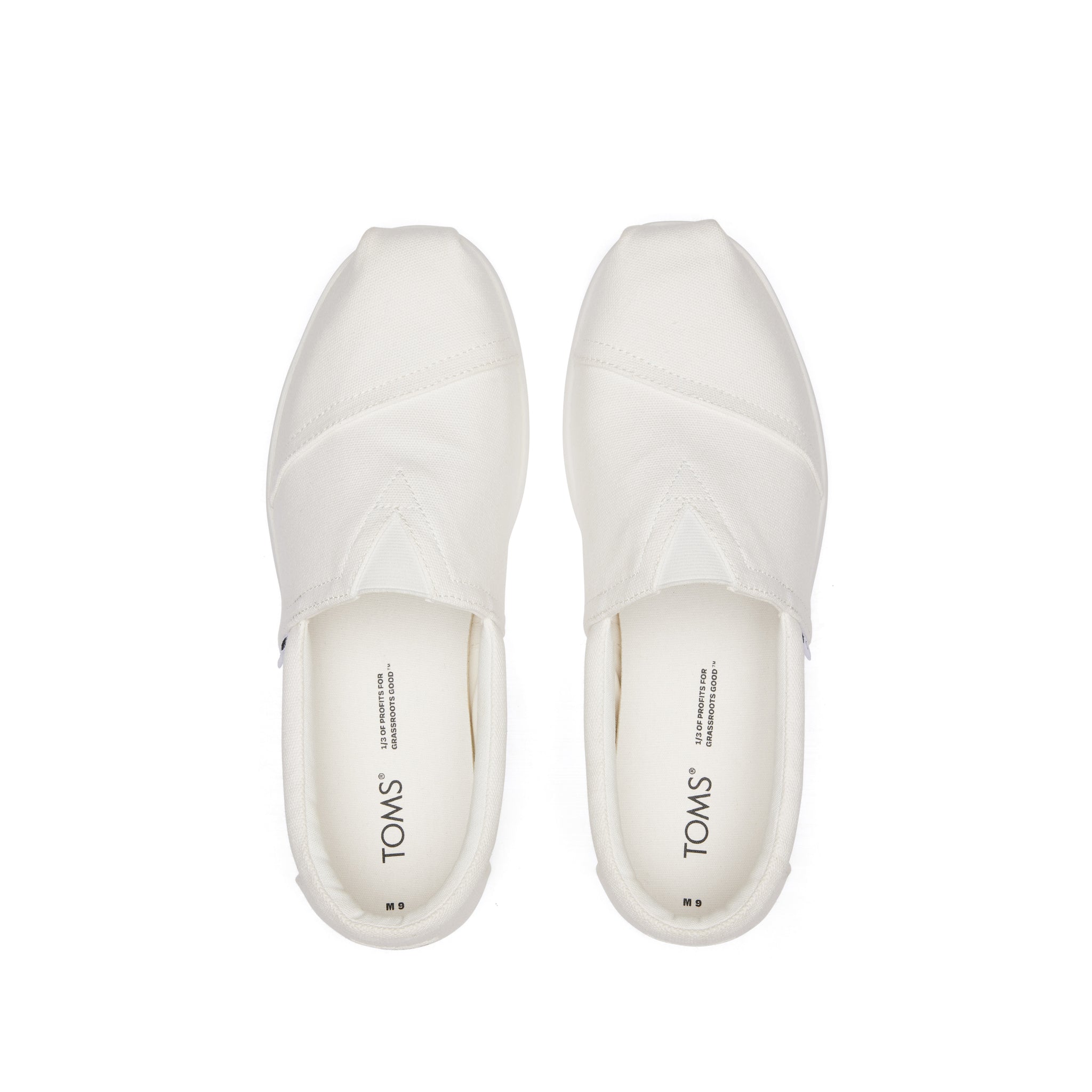 Alp Fwd White Recycled Cotton Canvas Top View