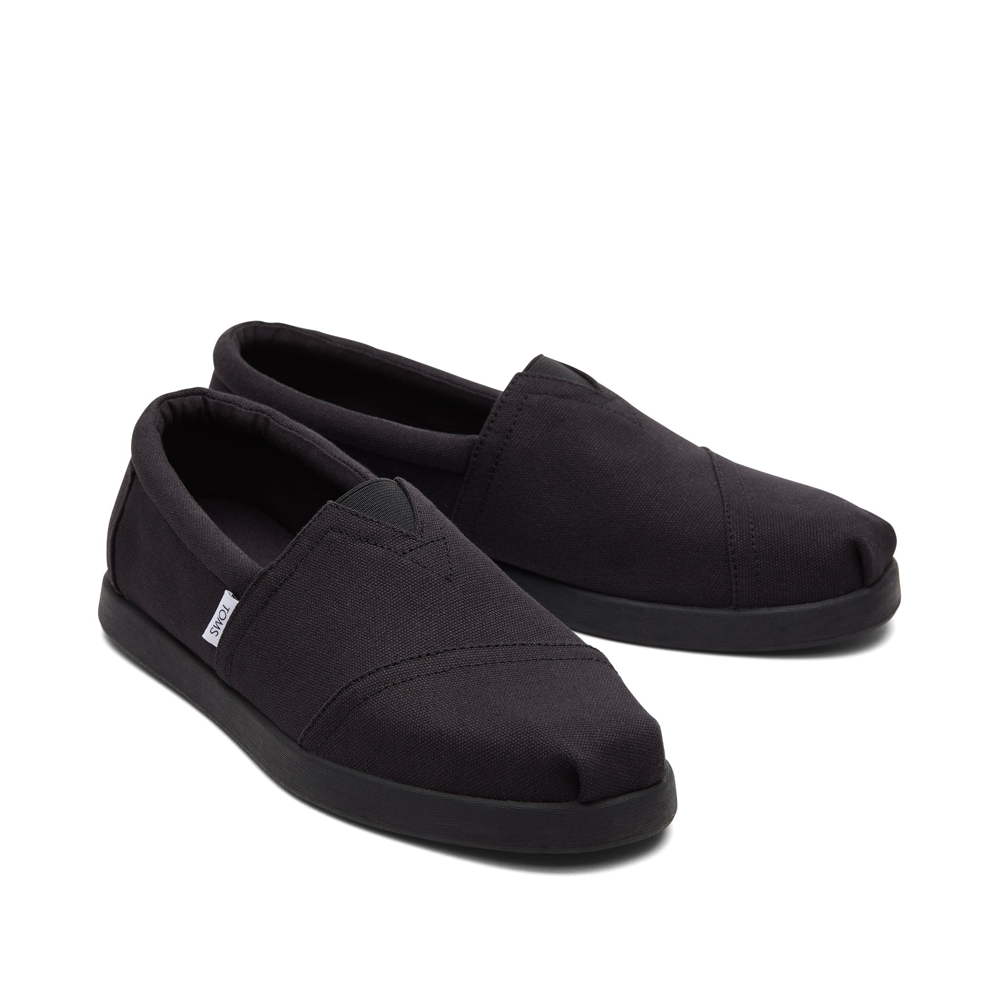 Alp Fwd All Black Recycled Cotton Canvas Front View