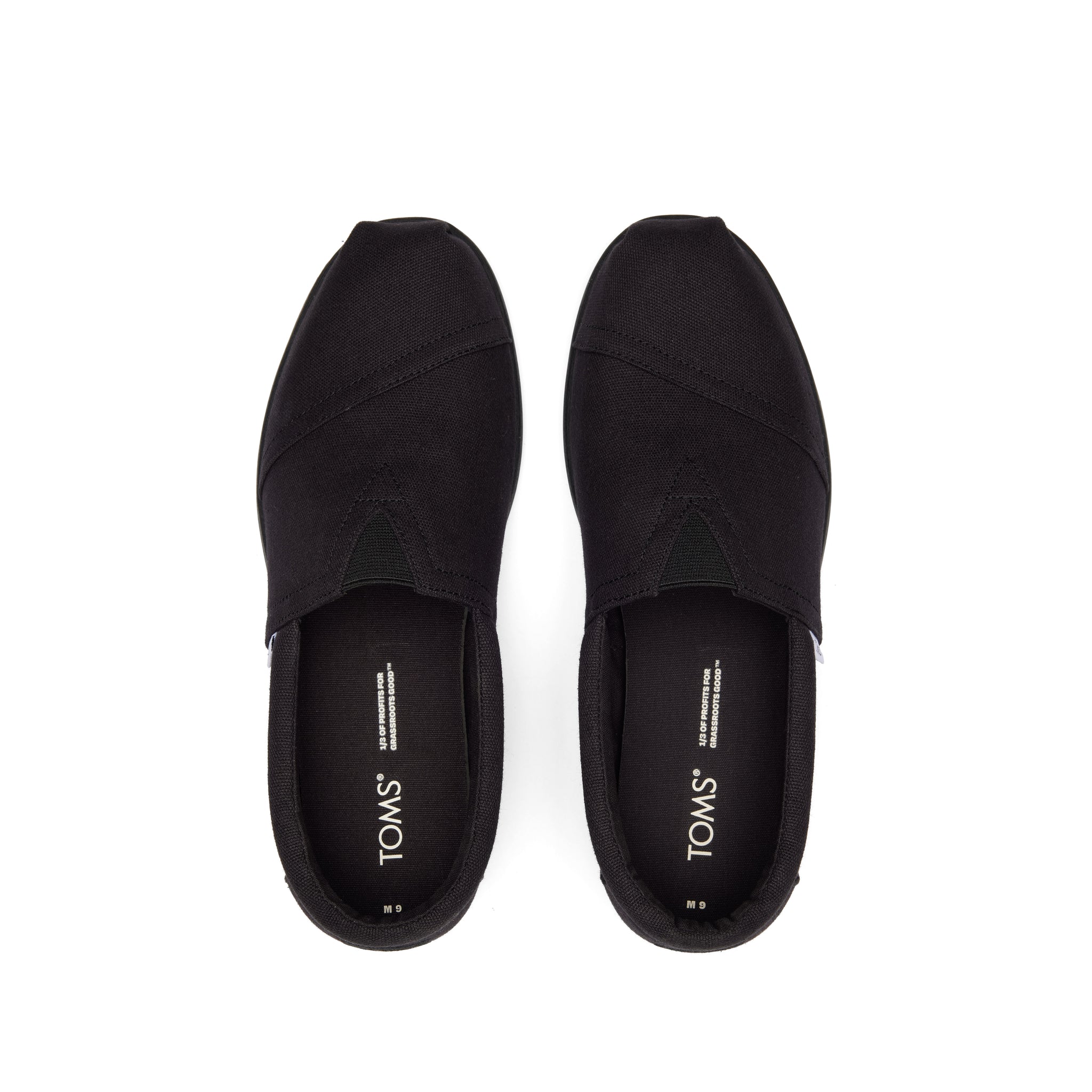 Alp Fwd All Black Recycled Cotton Canvas Top View