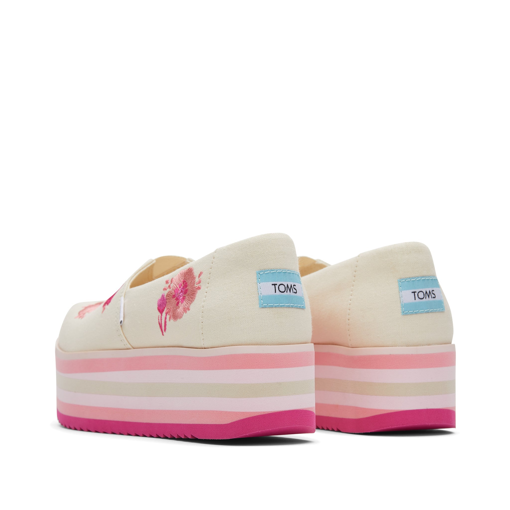 Alpargata Platform Espadrille Back View