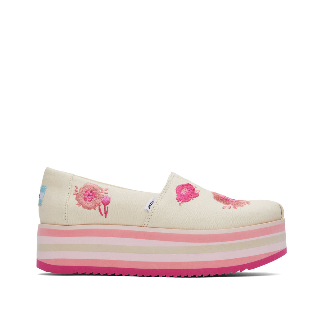 Alpargata Platform Espadrille Side View