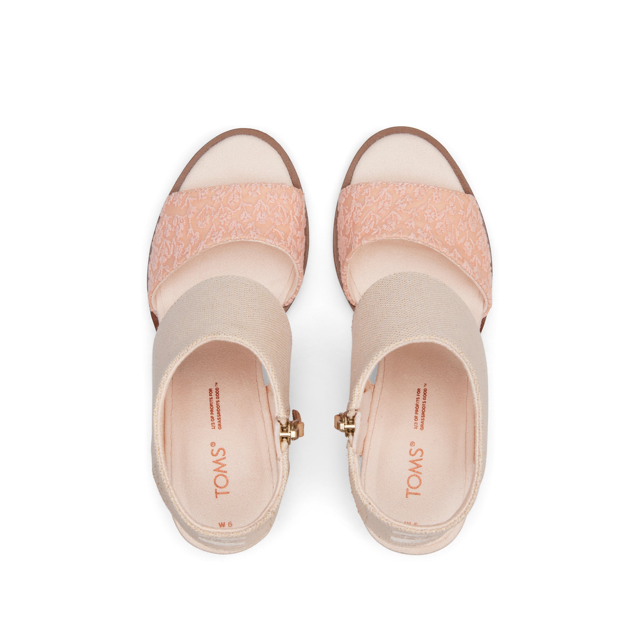 Majorca Cutout Sandal Top View