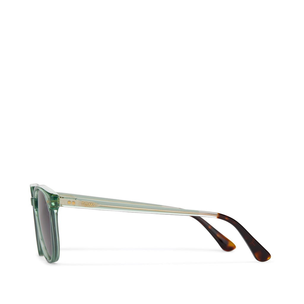 Bellini Jade Handcrafted Sunglasses Side View