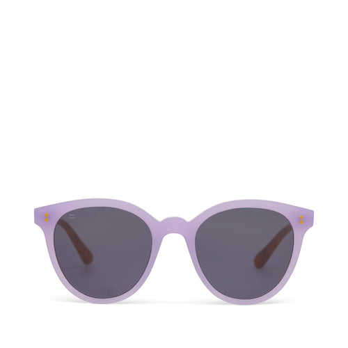 Aaryn Lavender Crystal Handcrafted Sunglasses Front View