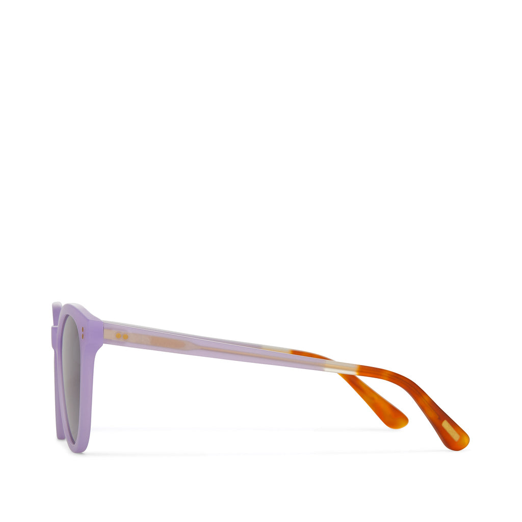 Aaryn Lavender Crystal Handcrafted Sunglasses Side View