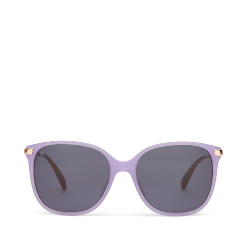 Sandela 201 Lavender Crystal Handcrafted Sunglasses Front View
