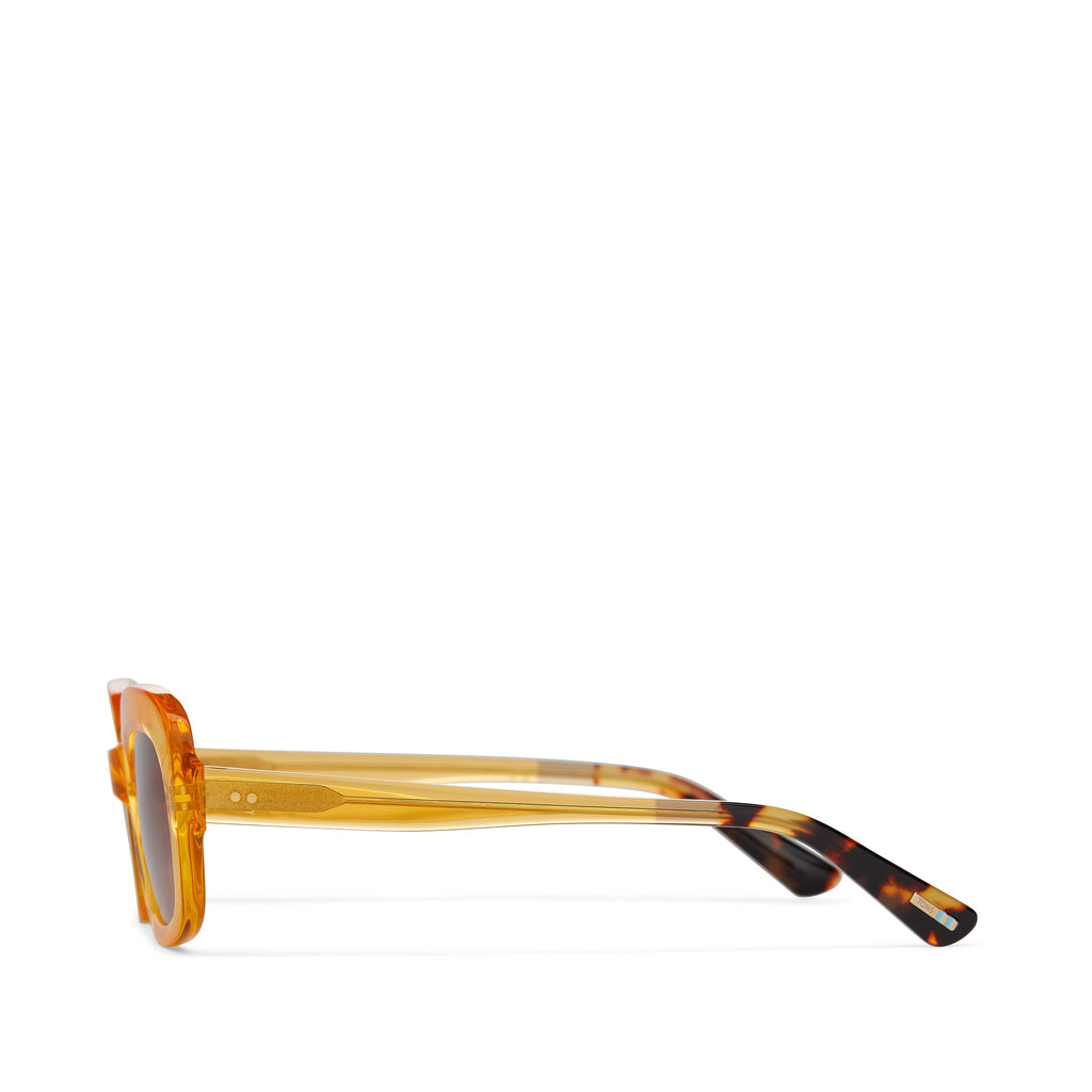 Jules Honeycomb Crystal Handcrafted Sunglasses Side View