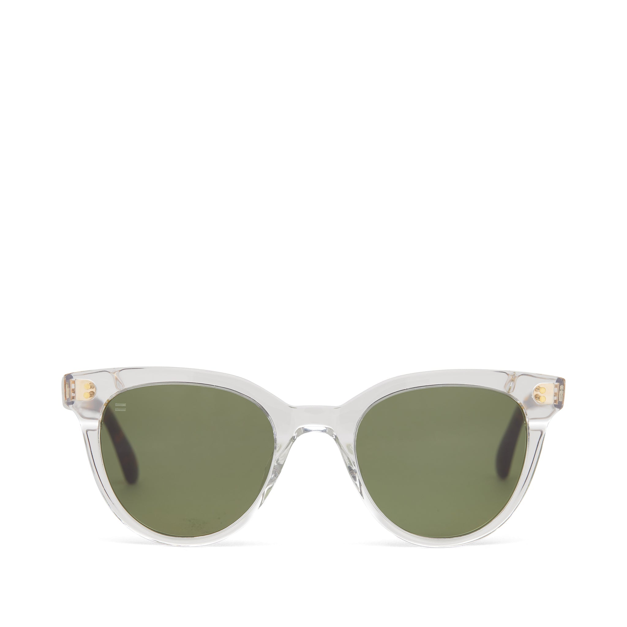Marlowe Crystal Handcrafted Sunglasses Front View