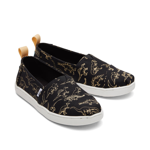 Youth Alpargata Dino Front View