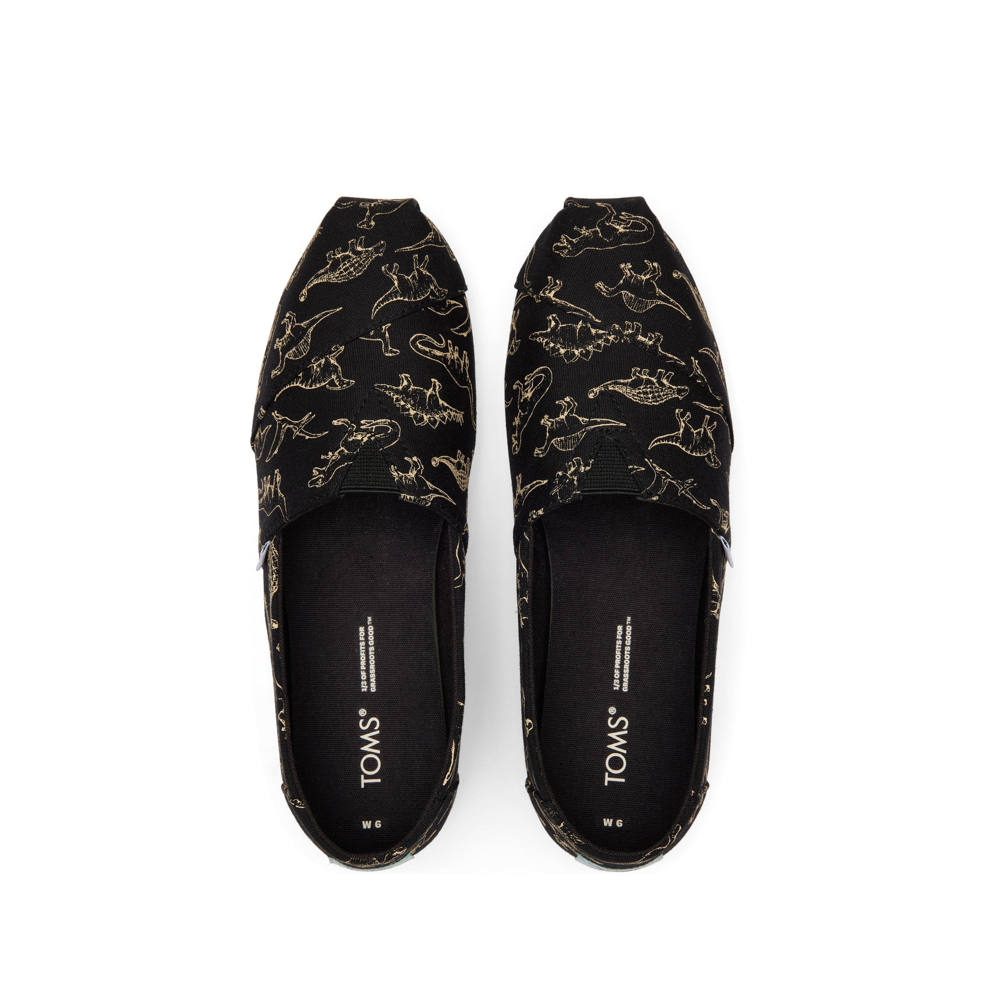 Alpargata Dino Top View