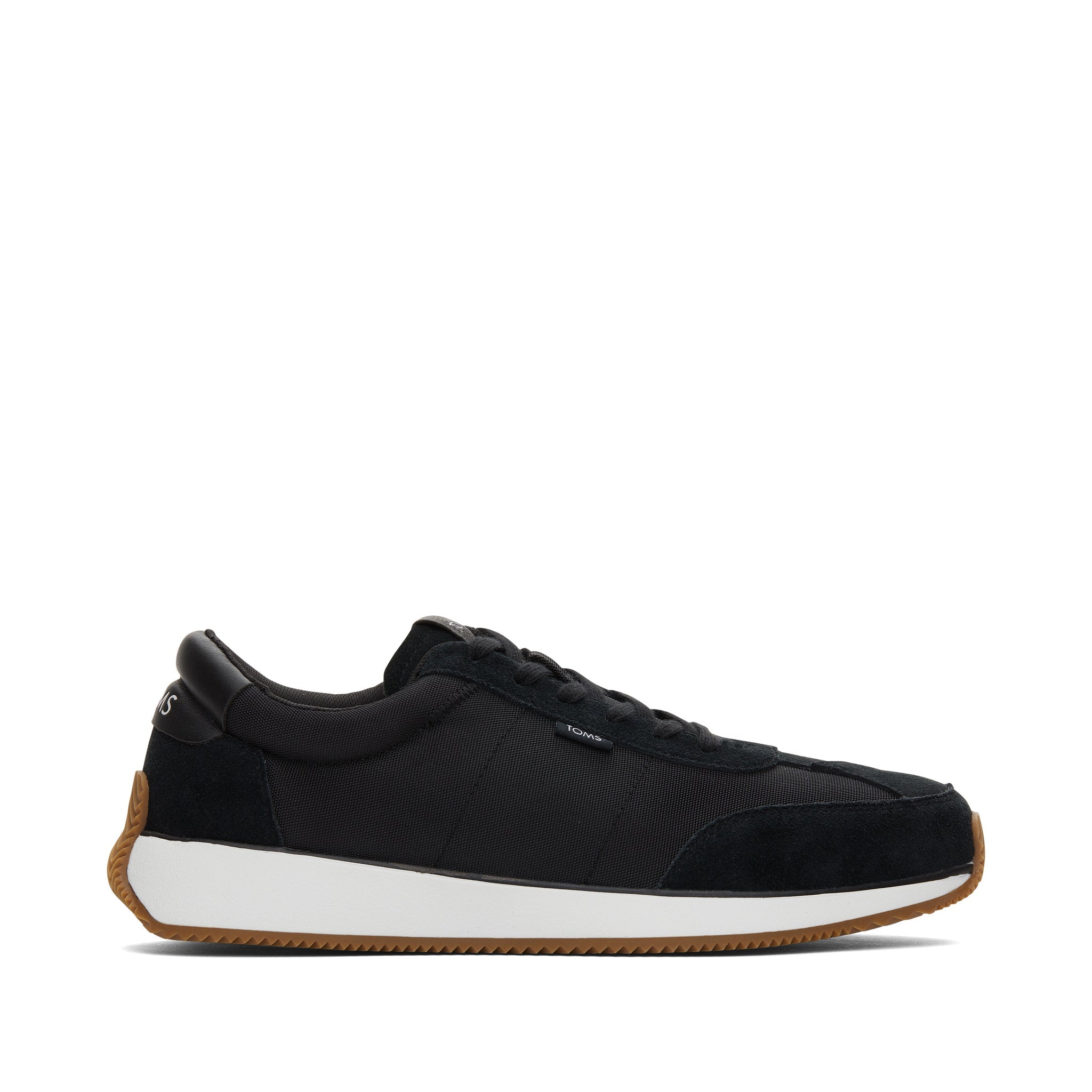 Wyndon Black Jogger Sneaker Side View