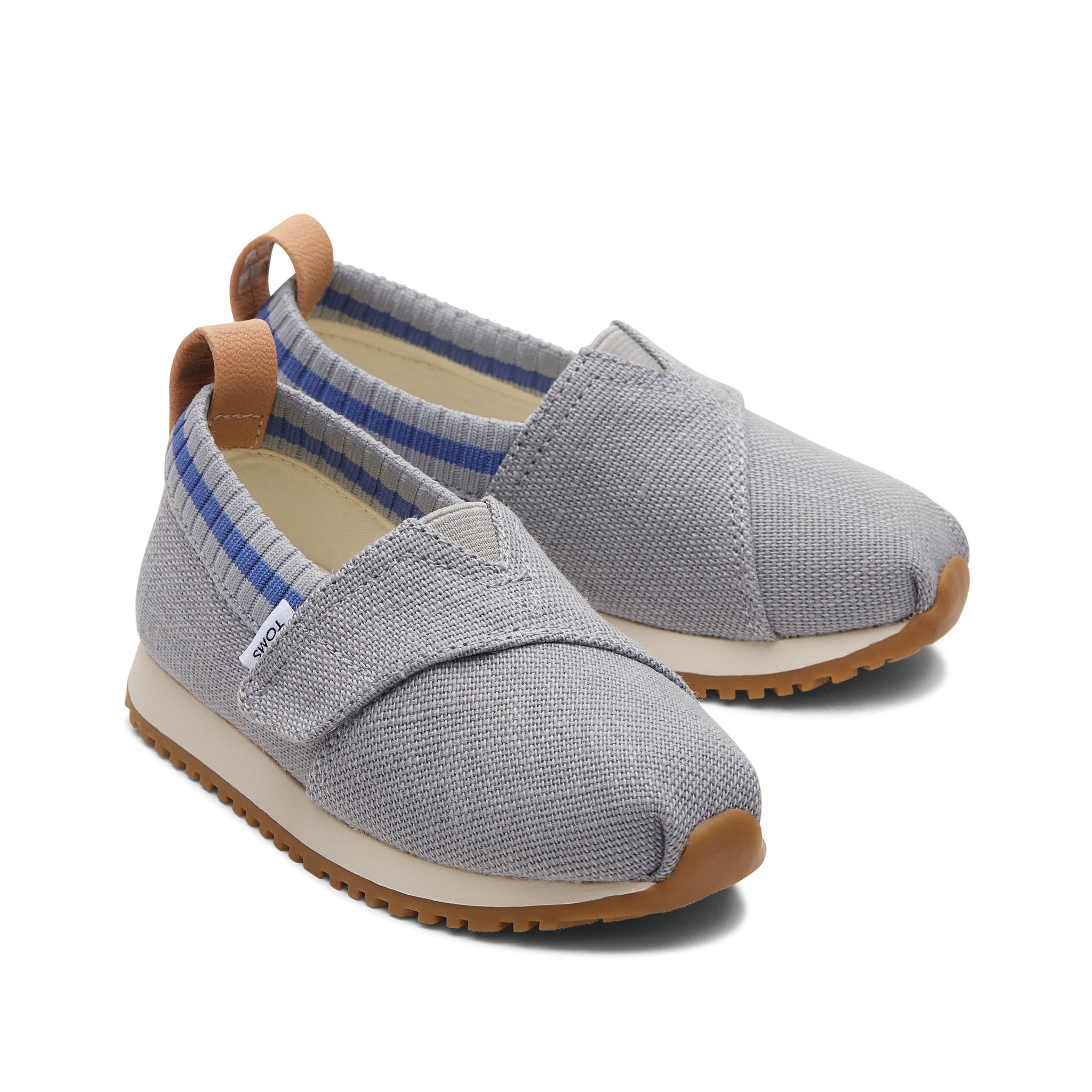 Resident Grey Heritage Canvas Toddler Sneaker Front View
