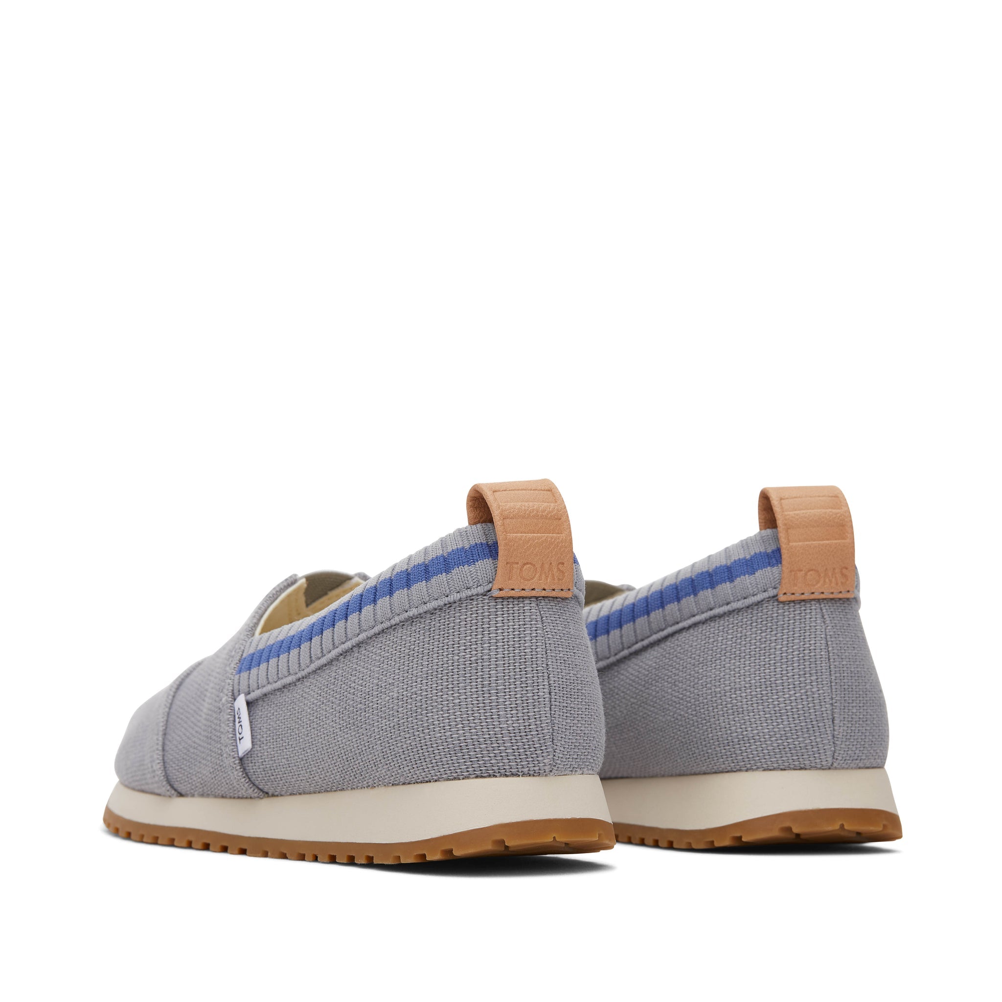 Youth Resident Grey Heritage Canvas Kids Sneaker Back View