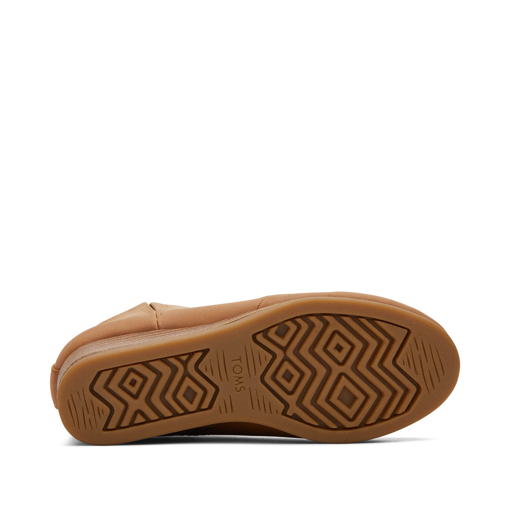 Youth Clare Tan Wedge Kids Boot Bottom Sole View