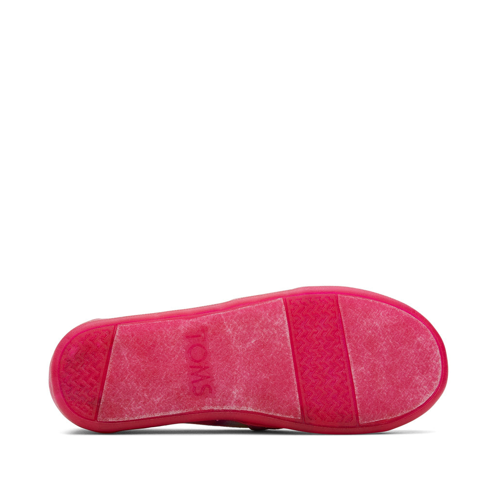 Youth Alpargata Botanical Sunprint Kids Shoe Bottom Sole View