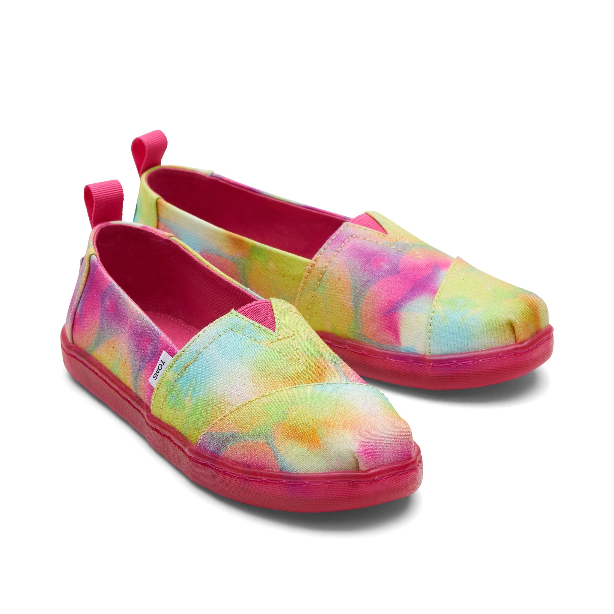 Youth Alpargata Botanical Sunprint Kids Shoe Front View