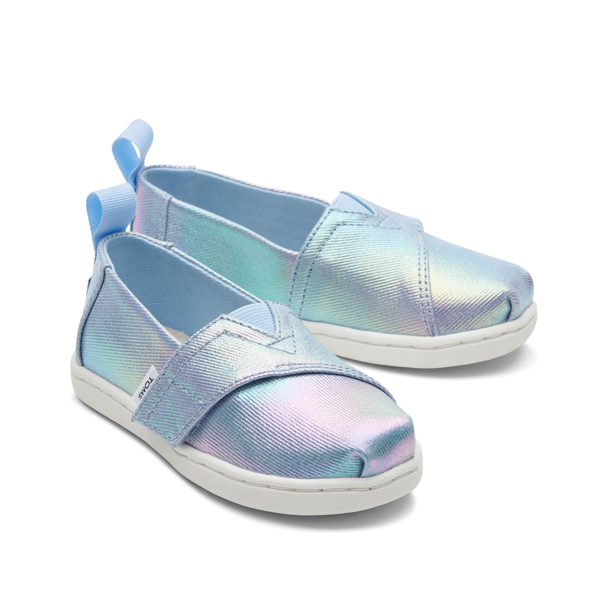 Alpargata Iridescent Toddler Shoe Front View