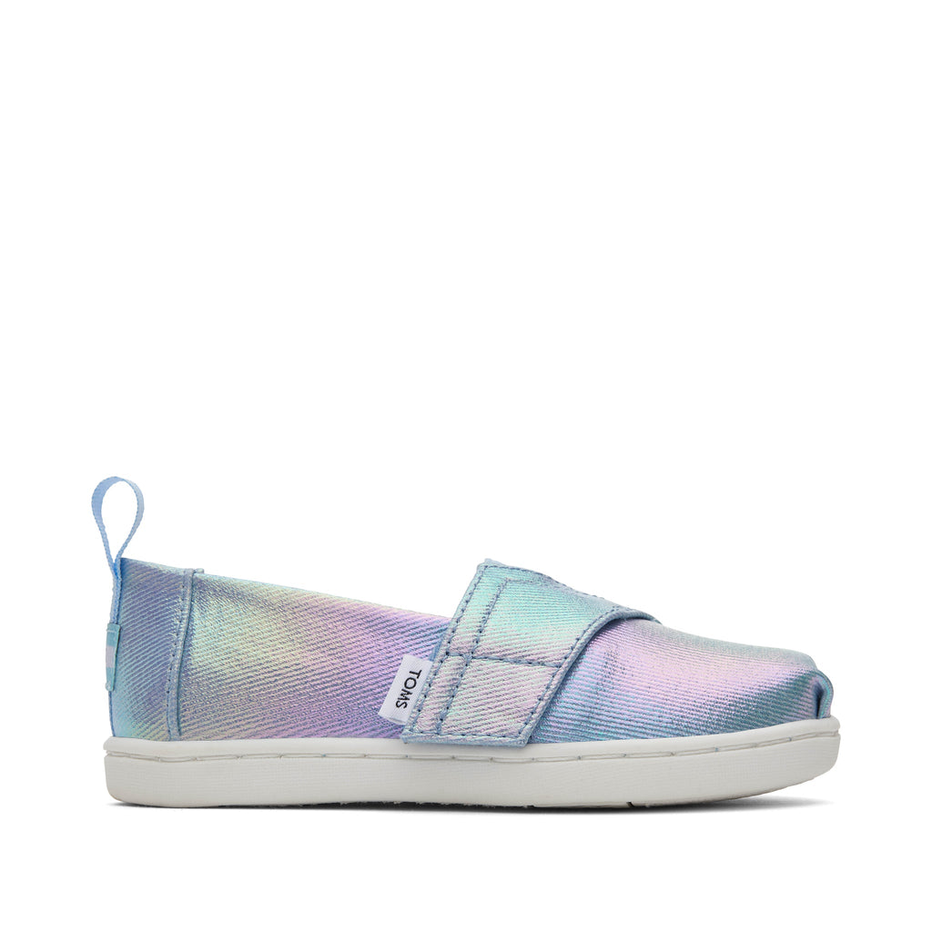 Alpargata Iridescent Toddler Shoe Side View