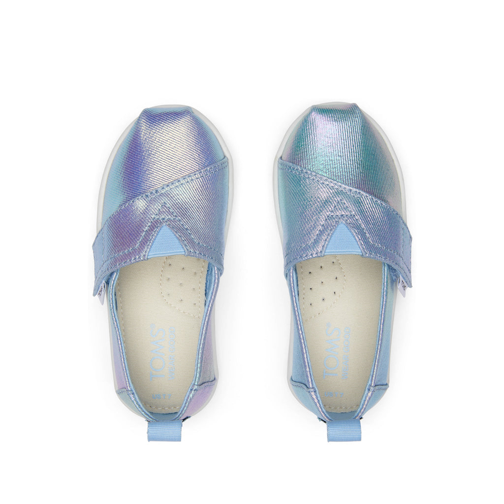 Alpargata Iridescent Toddler Shoe Top View