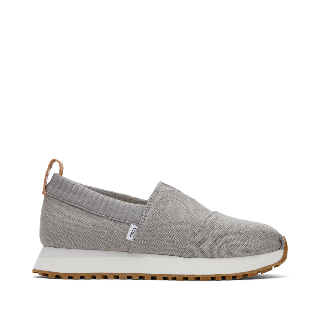 Resident 2.0 Grey Heritage Canvas Sneaker Side View