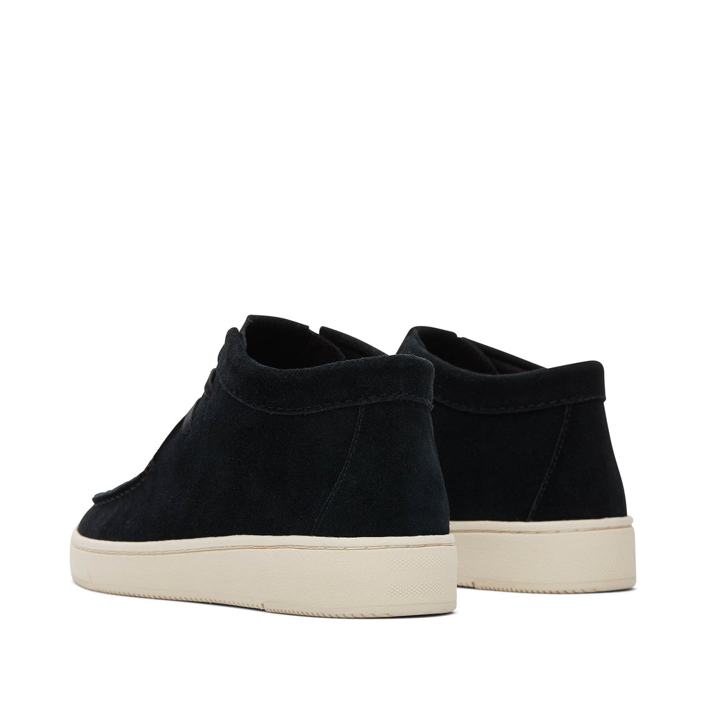 TRVL LITE Moc Chukka Black Sneaker Boot Back View