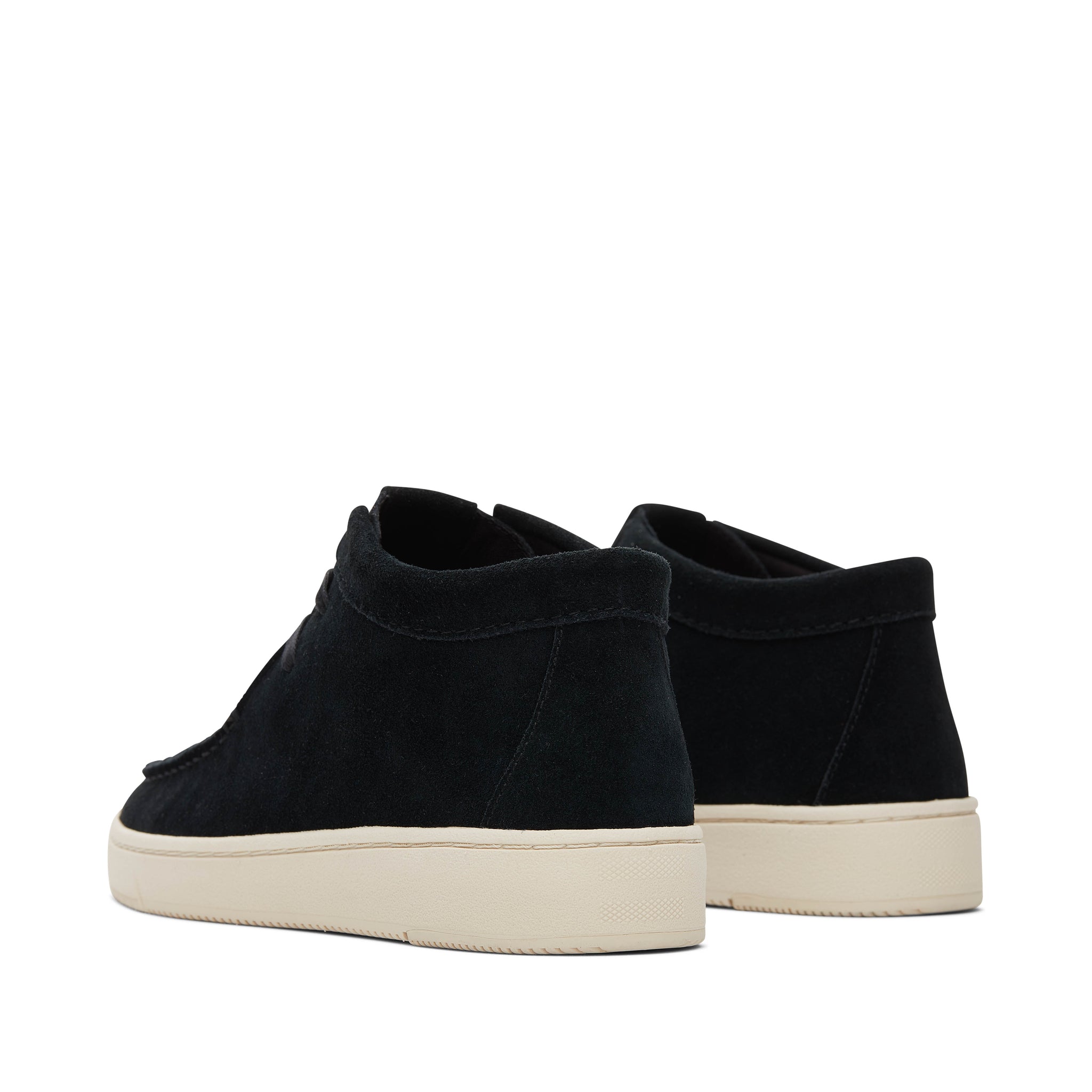 TRVL LITE Moc Chukka Black Sneaker Boot Back View