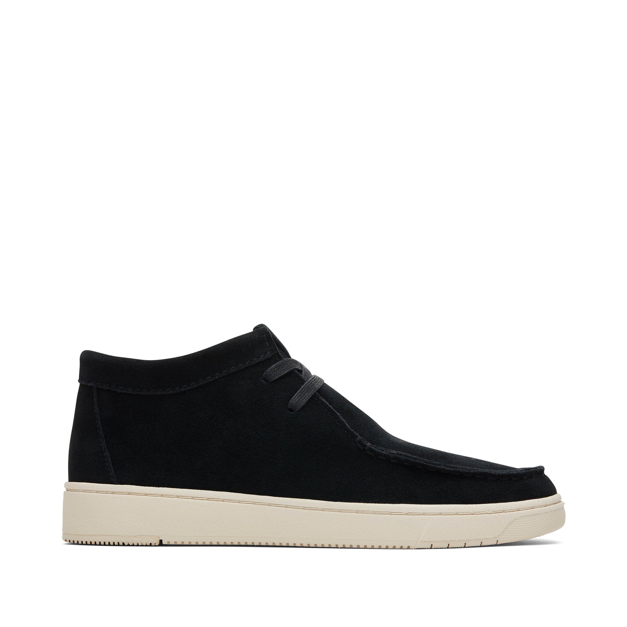 TRVL LITE Moc Chukka Black Sneaker Boot Side View
