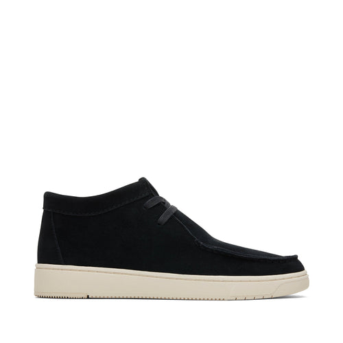 TRVL LITE Moc Chukka Black Sneaker Boot Side View