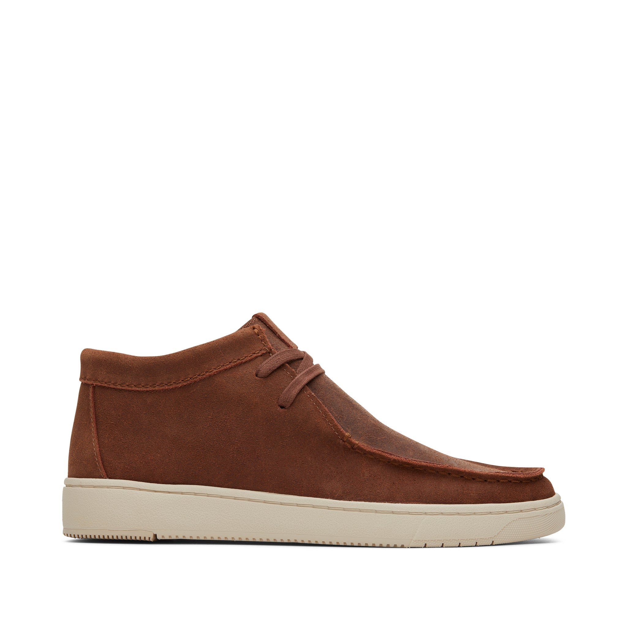 TRVL LITE Moc Chukka Brown Sneaker Boot Side View