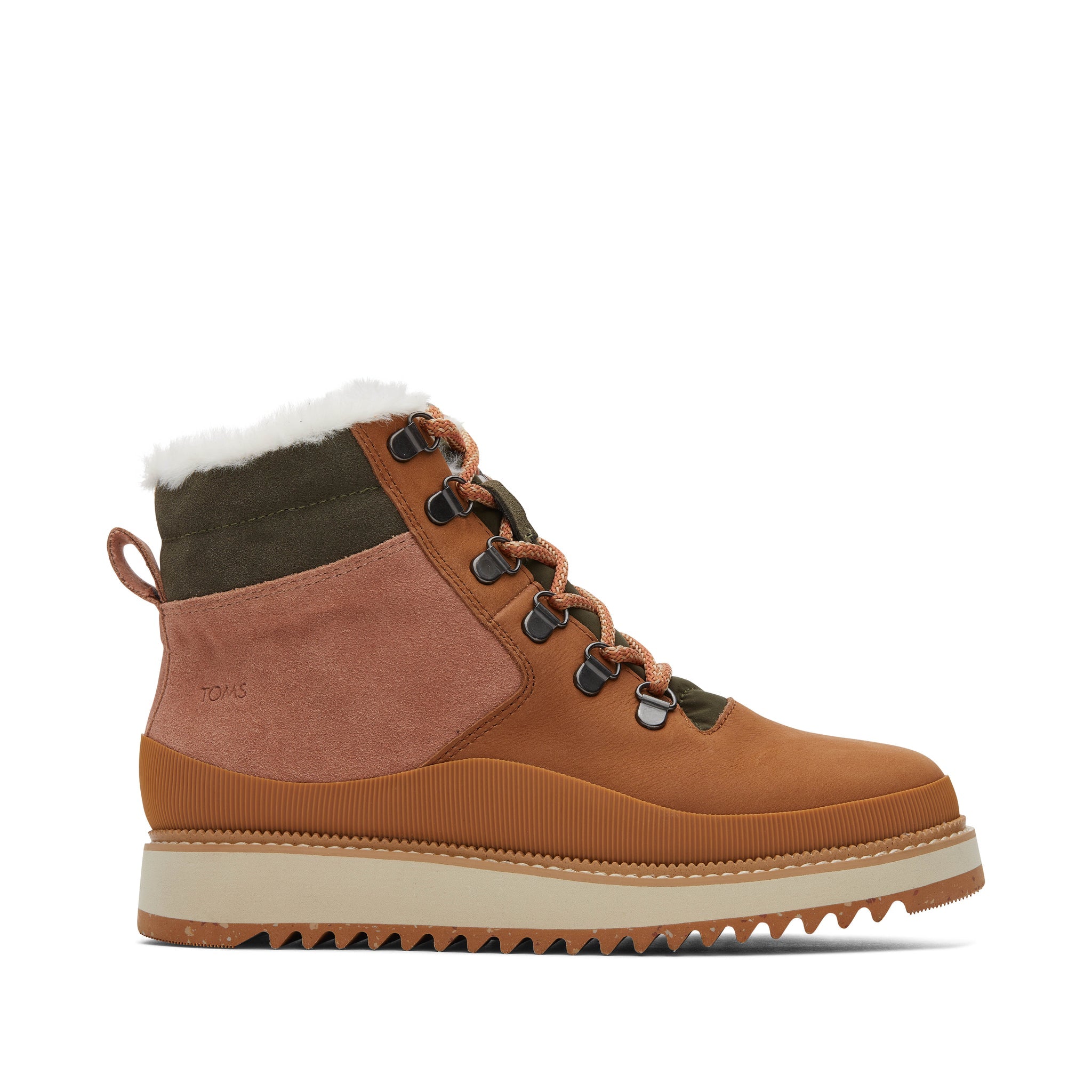 Mojave Tan Water Resistant Leather Boot Side View