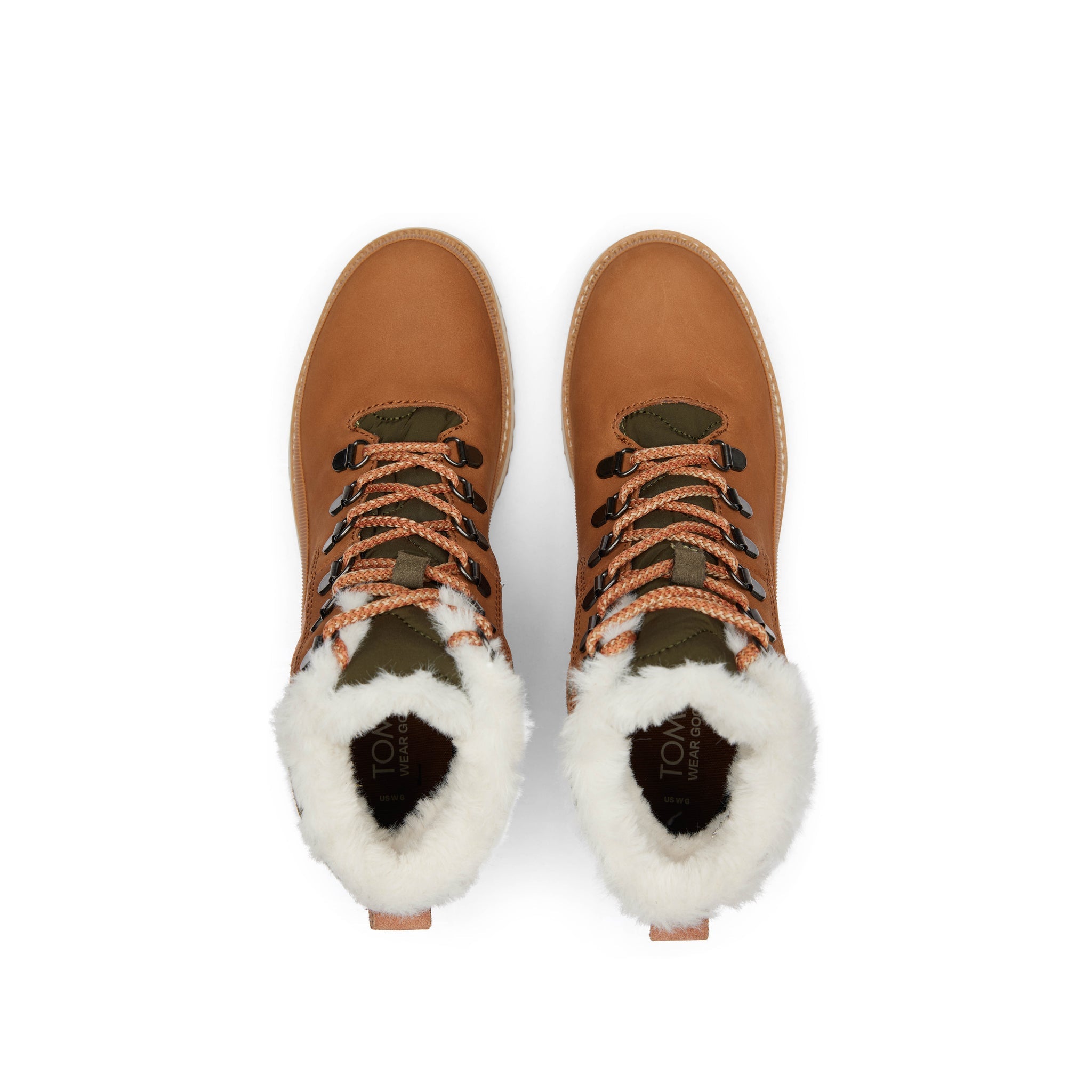 Mojave Tan Water Resistant Leather Boot Top View