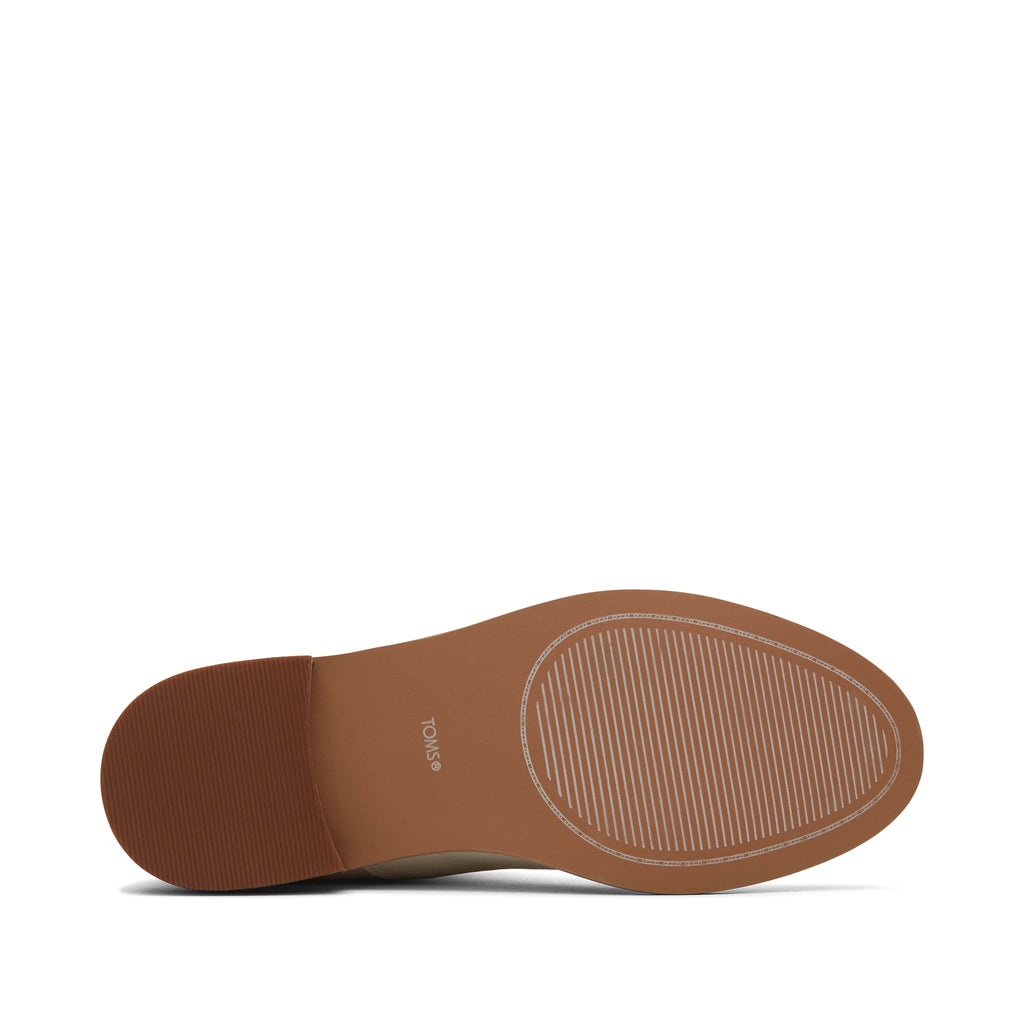 Charlie Light Sand Leather Boot Bottom Sole View