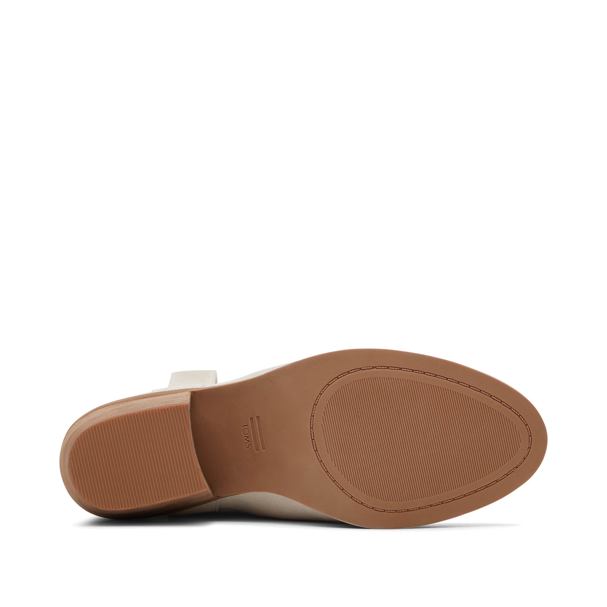 Constance Light Sand Suede Heeled Boot Bottom Sole View