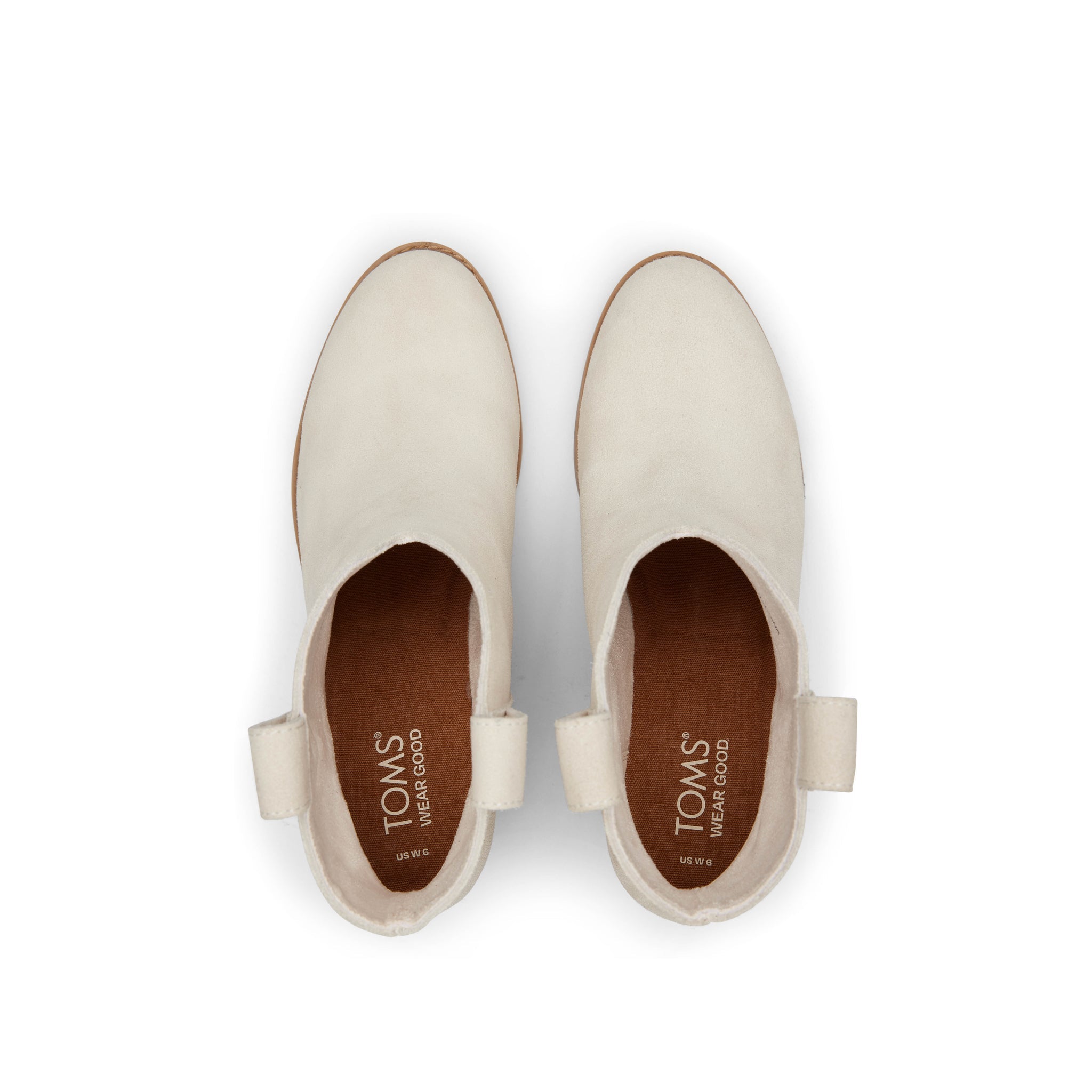 Constance Light Sand Suede Heeled Boot Top View