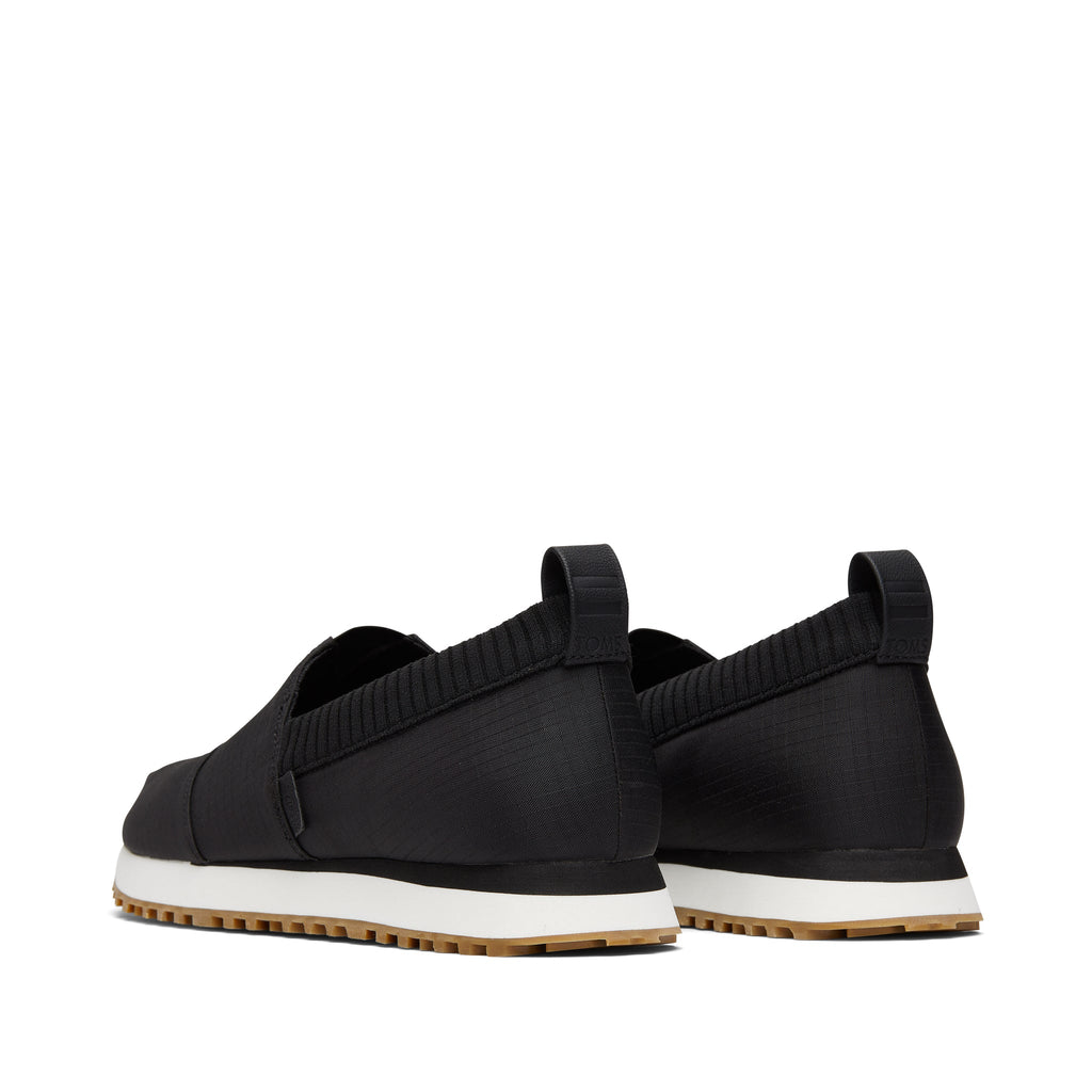 Resident 2.0 Black Ripstop Sneaker Back View