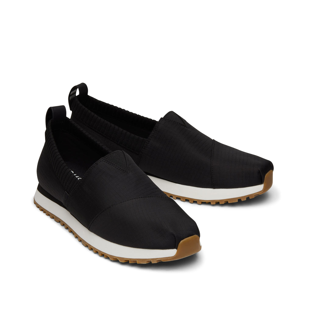 Resident 2.0 Black Ripstop Sneaker Front View