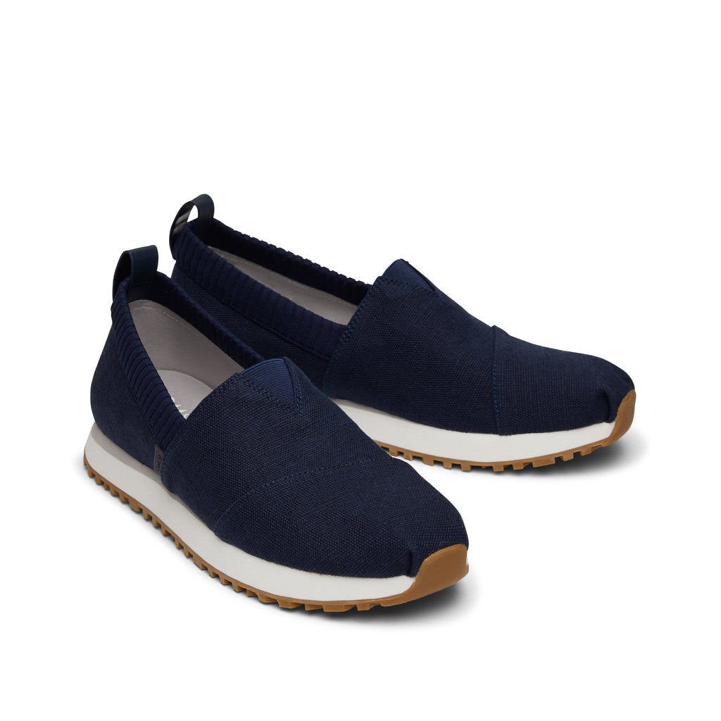 Resident 2.0 Navy Heritage Canvas Sneaker Front View