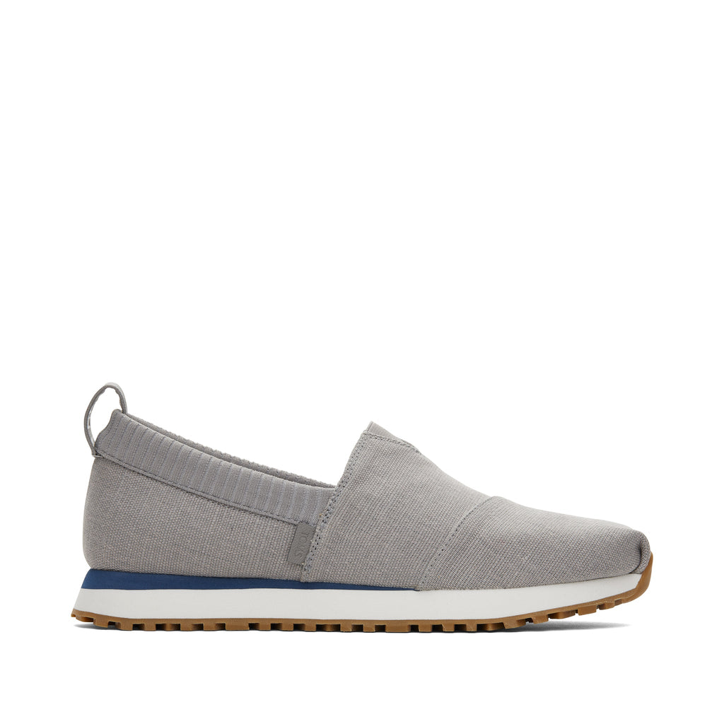 Resident 2.0 Grey Heritage Canvas Sneaker Side View