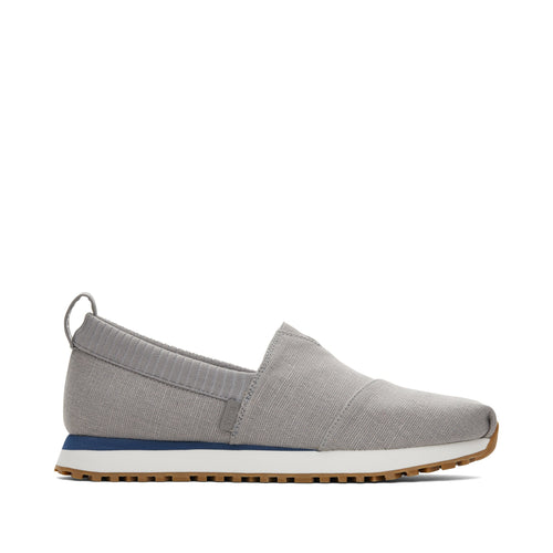 Resident 2.0 Grey Heritage Canvas Sneaker Side View