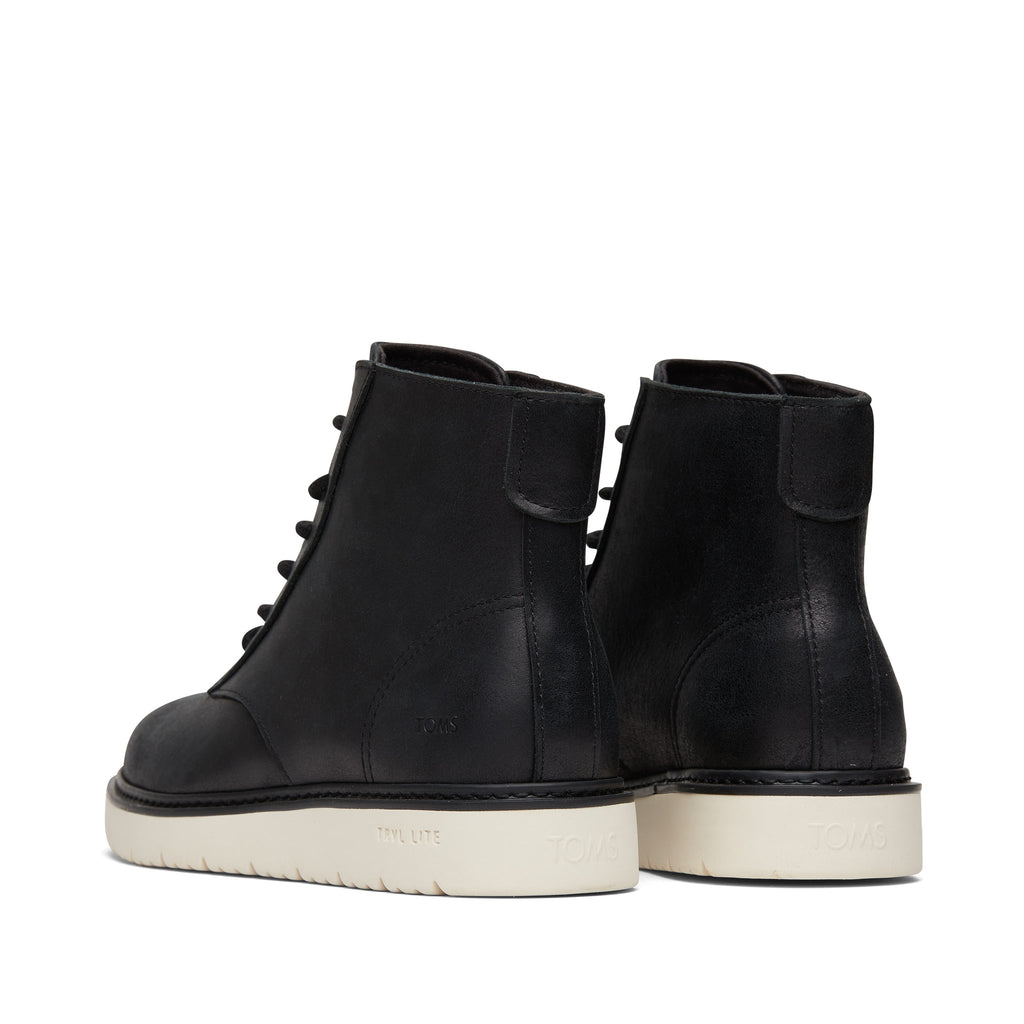 Navi TRVL LITE Ranger Black Water Resistant Boot Back View