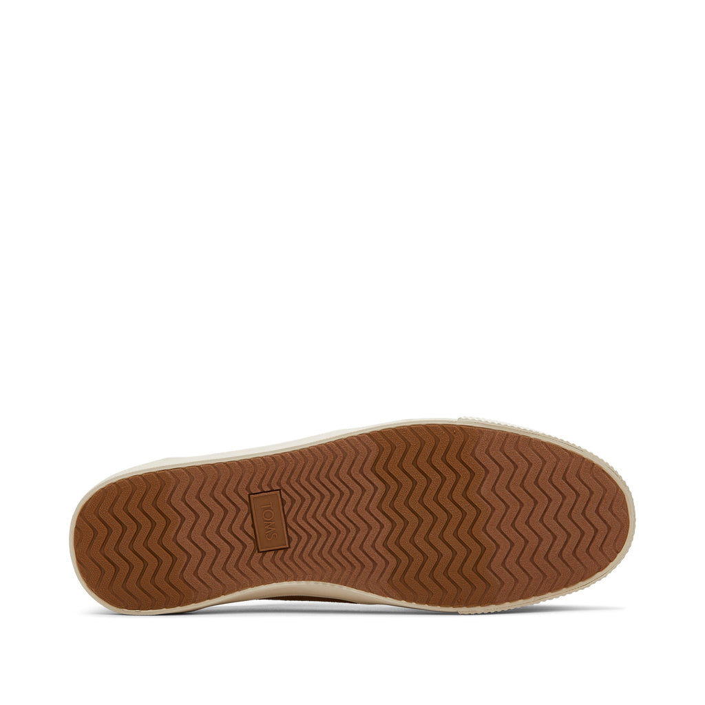 Carlo Tan Heritage Canvas Lace-Up Sneaker Bottom Sole View