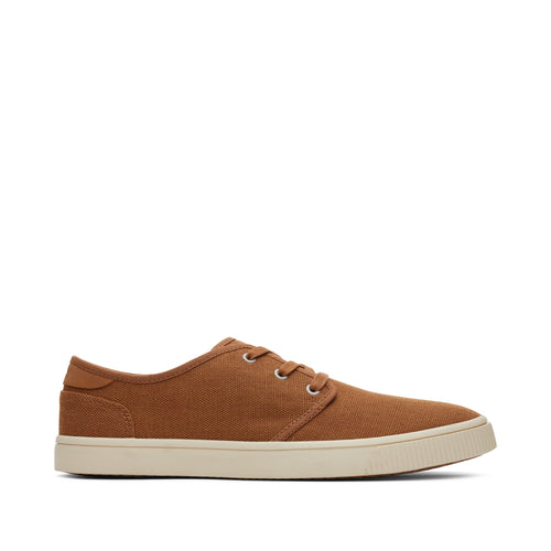 Carlo Tan Heritage Canvas Lace-Up Sneaker Side View