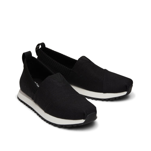 Resident 2.0 Black Heritage Canvas Sneaker Front View