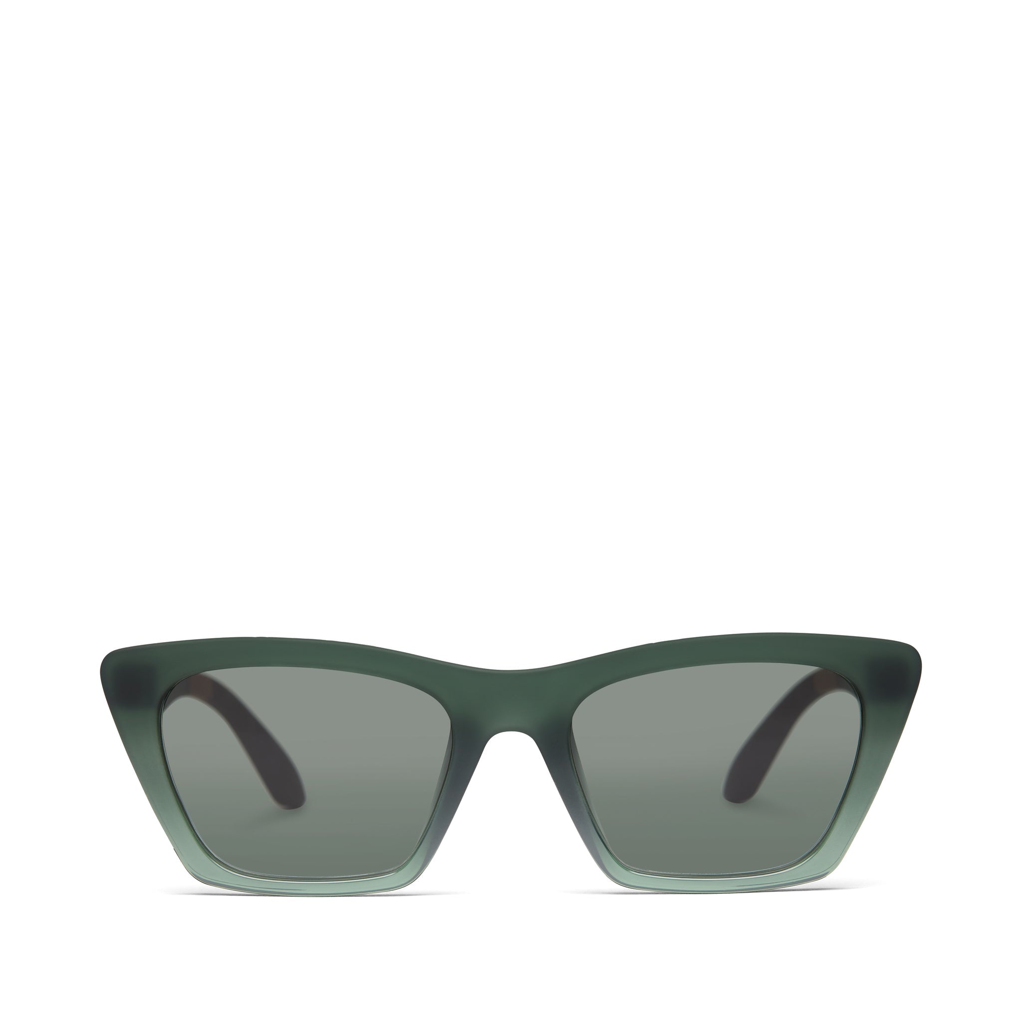Sahara Green Traveler Sunglasses Front View