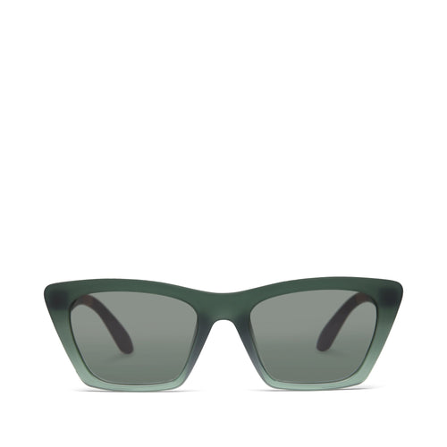 Sahara Green Traveler Sunglasses Front View