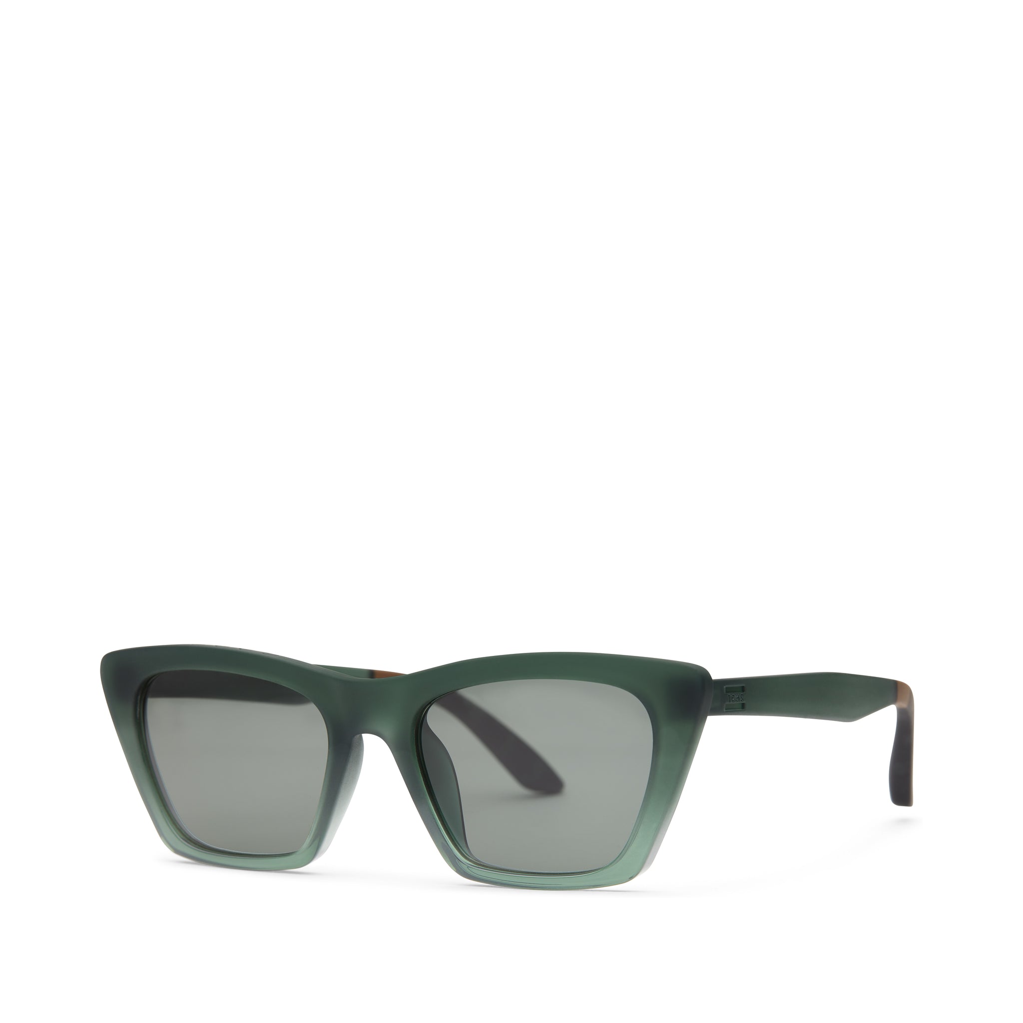 Sahara Green Traveler Sunglasses Side View