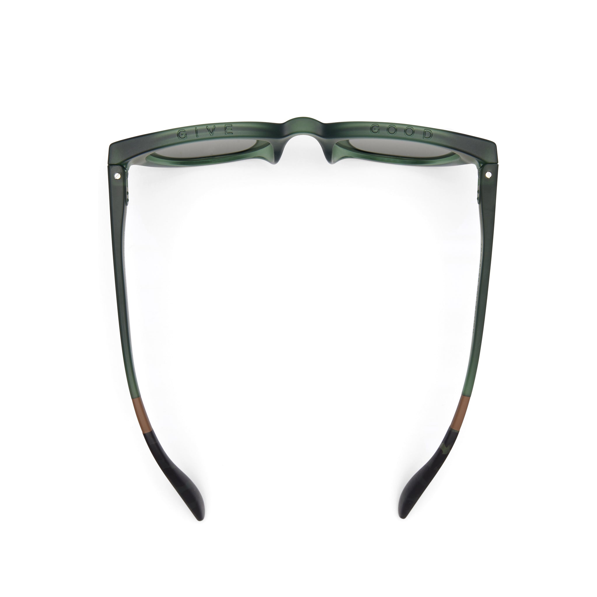 Rhodes Spruce Traveler Sunglasses Top View